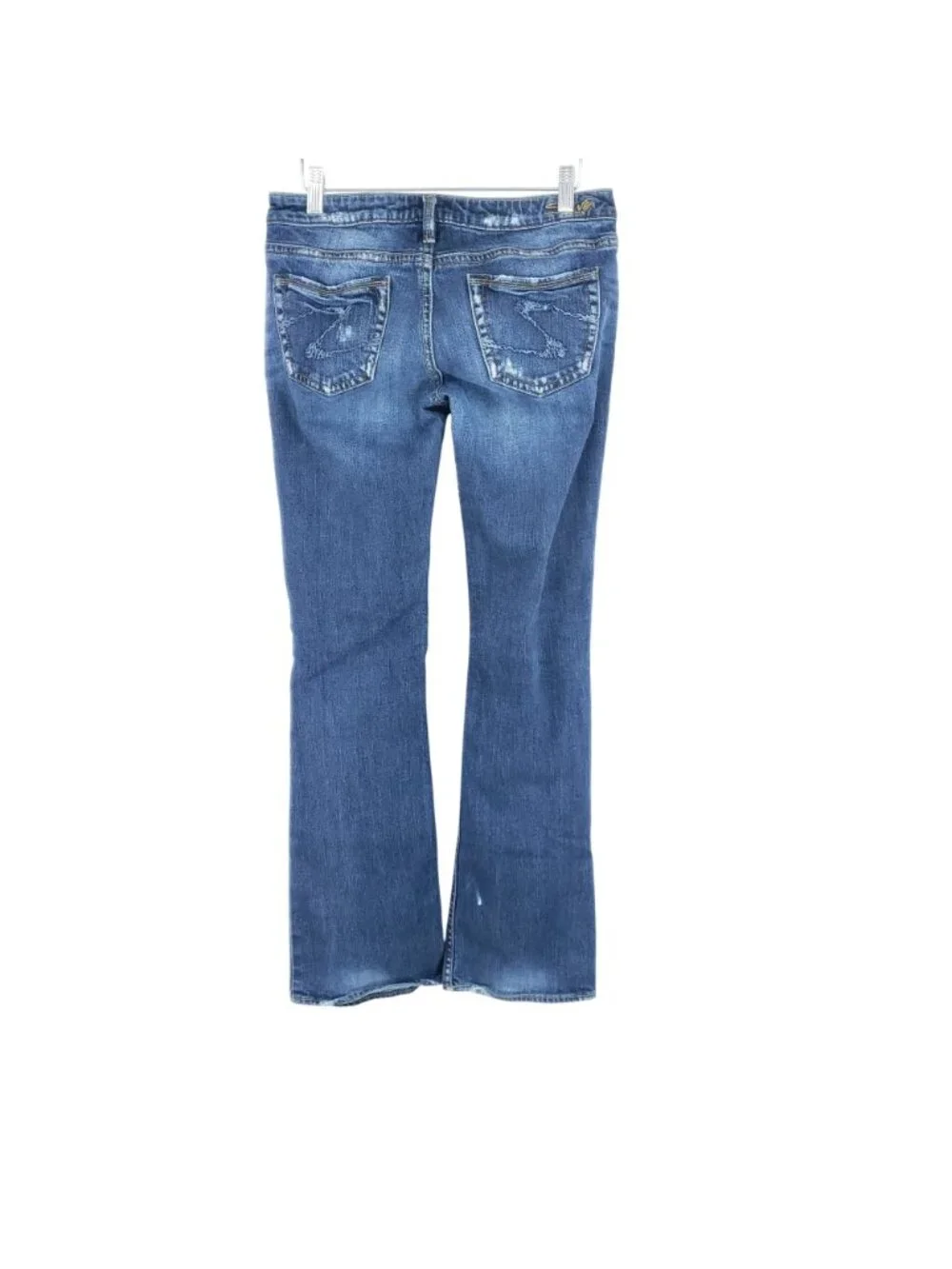 Silver Jeans Alex Bootcut Jeans Women's Size 28x31 Destroyed - Picture 2 of 7